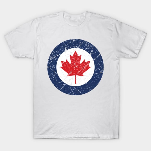 Canada Roundel Vintage T-Shirt by Mandra